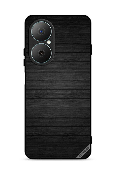 Covernex غطاء حماية لهاتف هواوي نوفا Y73 بنمط خشبي داكن