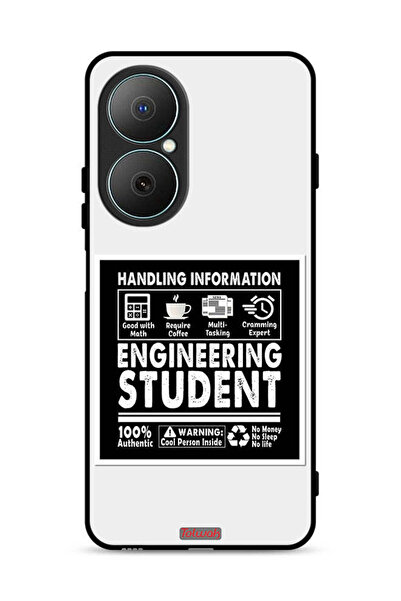 Tolwak غطاء حماية لهاتف هواوي نوفا Y73 - ملصق طالب هندسة