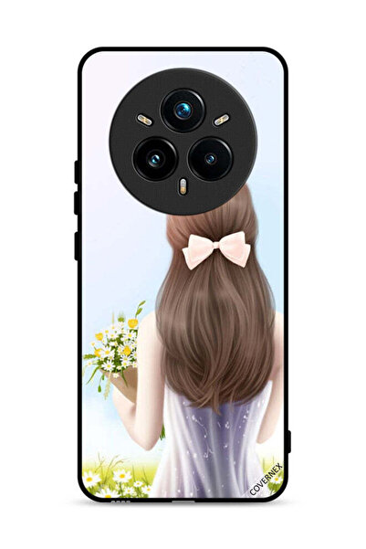 Covernex غطاء حماية لهاتف Realme 14 Pro Plus 5G بنقشة فتاة جميلة