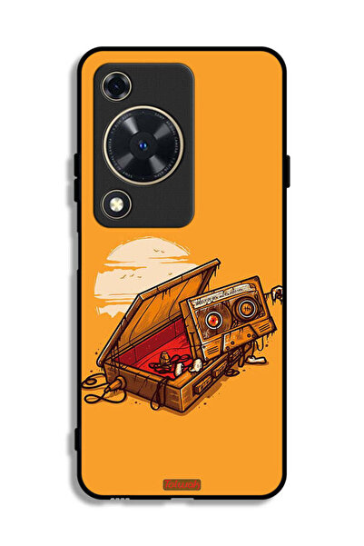 Tolwak غطاء حماية لهاتف هواوي نوفا Y63 - فن الكاسيت والشريط اللاصق