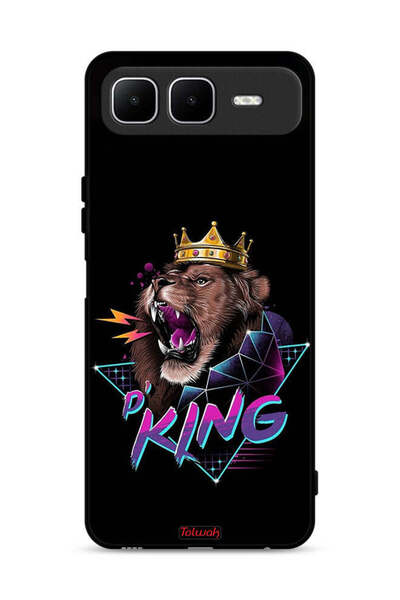 Tolwak Infinix Smart 10 Plus Protective Case Cover Lion King Art
