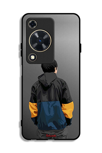 Tolwak غطاء حماية لهاتف هواوي نوفا Y63، صورة فنية لطفل