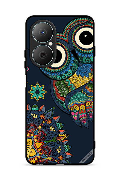 Covernex غطاء حماية لهاتف هواوي نوفا Y73 بتصميم بومة زهرية