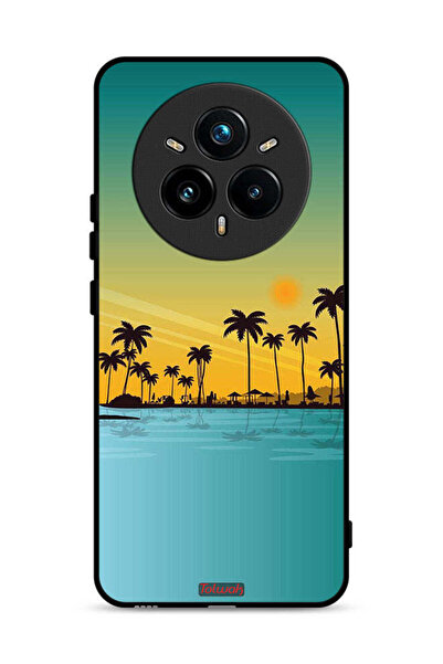 Tolwak غطاء حماية لهاتف Realme 14 Pro Plus 5G بطبعة فن تجريدي