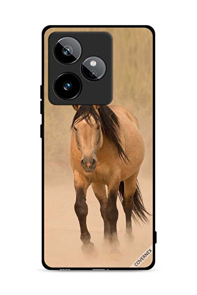 Covernex غطاء حماية لهاتف Realme GT 7 5G بتصميم سباق الخيل