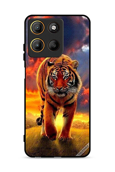 Covernex غطاء حماية موتورولا موتو جي 15 بتصميم الفهد المتحرك