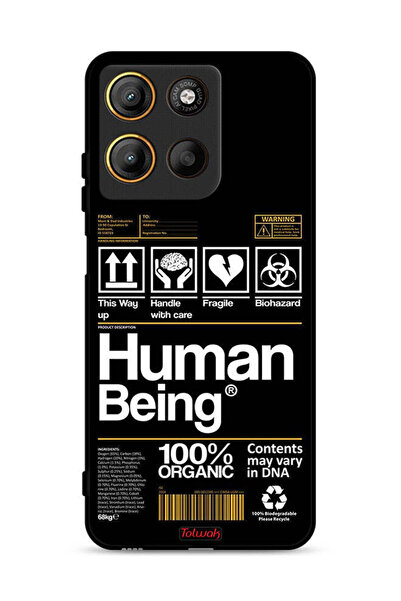 Tolwak غطاء حماية موتورولا موتو جي 15 - ملصق إنسان