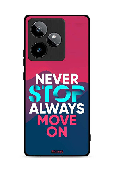 Tolwak غطاء حماية لهاتف Realme GT 7 5G، لا تتوقف أبدًا، تحرك دائمًا