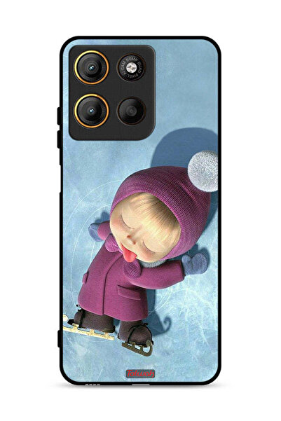 Tolwak غطاء حماية موتورولا موتو جي 15 بتصميم دمية لطيفة