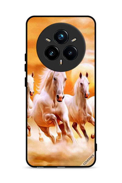 Covernex غطاء حماية لهاتف Realme 14 Pro Plus 5G بطبعة خيول تركض
