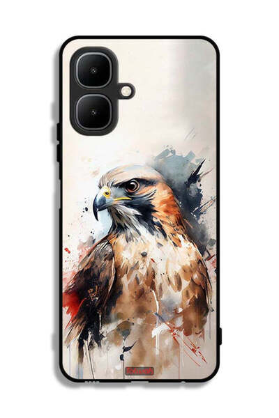 Tolwak غطاء حماية من إنفينيكس سمارت ١٠ بتصميم نسر تجريدي