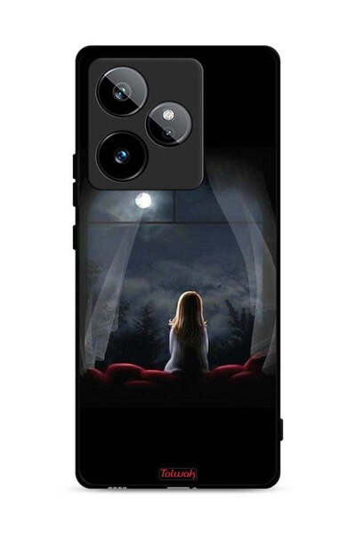 Tolwak غطاء حماية لجهاز Realme GT 7T 5G بتصميم Night Imaginations