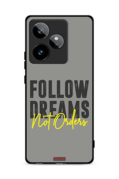 Tolwak غطاء حماية لهاتف Realme GT 7 5G اتبع الأحلام وليس الأوامر