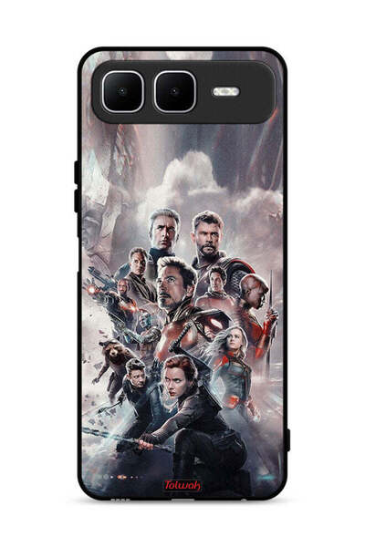 Tolwak Infinix Smart 10 Plus Protective Case Cover Avengers