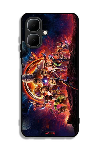 Tolwak Infinix Smart 10 Protective Case Cover Avengers