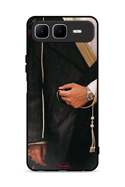 Tolwak غطاء حماية لهاتف إنفينيكس سمارت 10 بلس بتصميم عربي