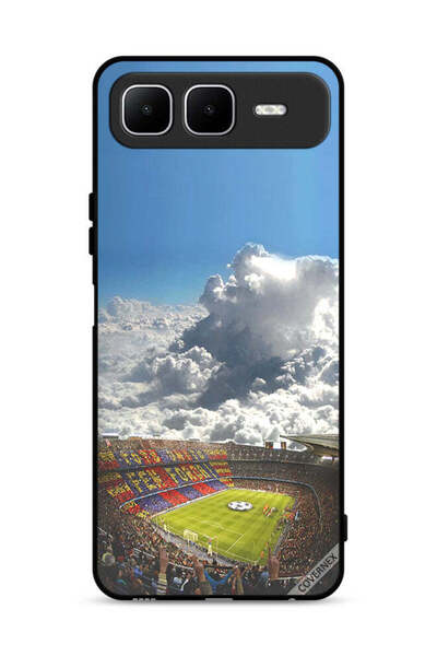 Covernex غطاء حماية لهاتف Infinix Smart 10 Plus بتصميم ملعب كرة قدم