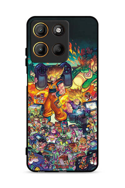 Tolwak غطاء حماية لهاتف موتورولا موتو جي 15 برسومات فنية للاعب