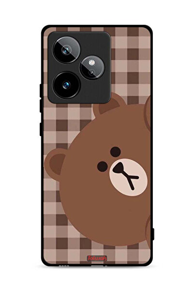 Tolwak غطاء حماية دب تيدي لهاتف Realme GT 7 5G