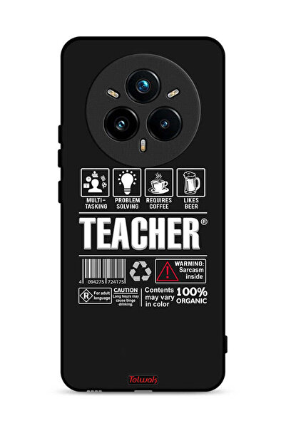 Tolwak غطاء حماية لجهاز Realme 14 Pro Plus 5G، ملصق المعلم