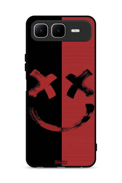 Tolwak غطاء حماية لهاتف Infinix Smart 10 Plus بنمط فن الخطمي