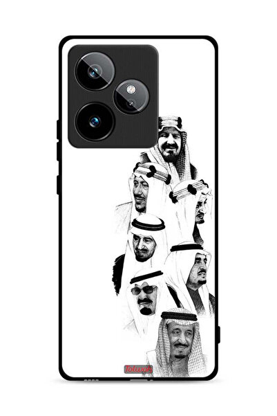 Tolwak Realme GT 7T 5G Protective Case Cover Saudi Kings Art B_W