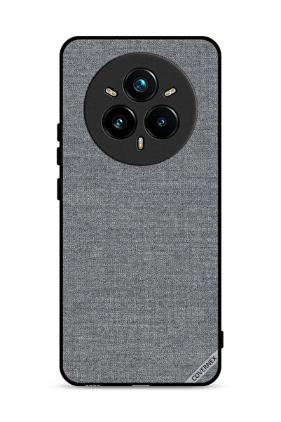 Covernex غطاء حماية من القماش بنقشة قماشية لهاتف Realme 14 Pro Plus 5G