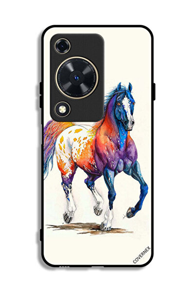 Covernex غطاء حماية لهاتف هواوي نوفا Y72S برسومات حصان