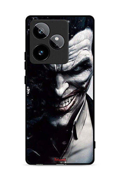 Tolwak غطاء حماية لهاتف Realme GT 7 5G بتصميم نصف وجه الجوكر
