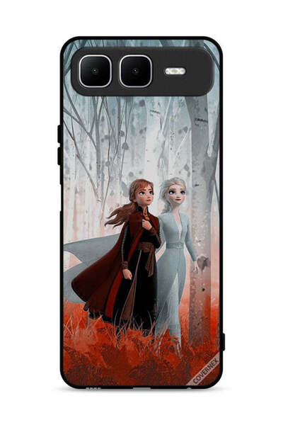 Covernex غطاء حماية لهاتف إنفينيكس سمارت ١٠ بلس - فروزن سيسترز