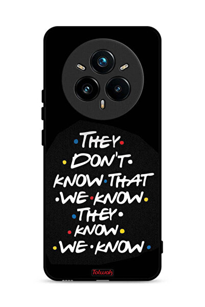 Tolwak غطاء حماية Realme 14 Pro 5G لا يعرفون ما نعرفه يعرفون أننا نعرفه