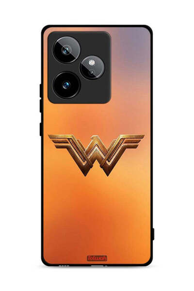 Tolwak Realme GT 7 5G Protective Case Cover Wonder Women Logo