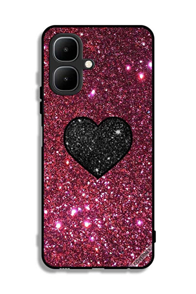 Covernex غطاء حماية لهاتف إنفينيكس سمارت 10 بتصميم قلب لامع