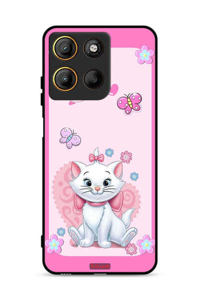 Tolwak غطاء حماية موتورولا موتو جي 15 على شكل قطة لطيفة