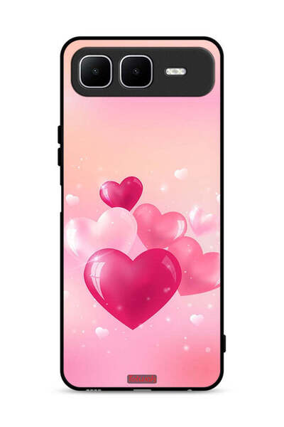 Tolwak غطاء حماية لهاتف إنفينيكس سمارت 10 بلس برسومات قلوب جميلة