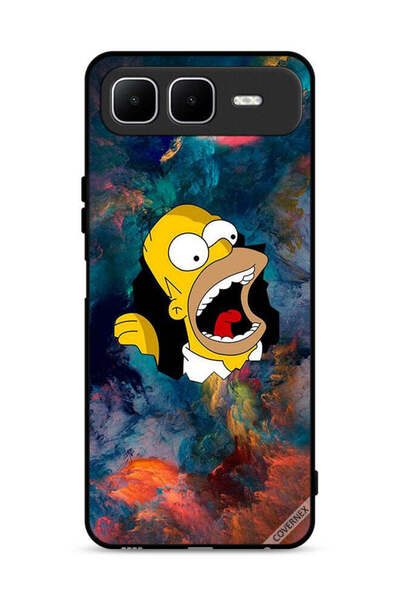 Covernex غطاء حماية لجهاز Infinix Smart 10 Plus بتصميم سيمبسون