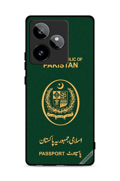 Covernex غطاء حماية لهاتف Realme GT 7 5G بنمط جواز سفر باكستاني