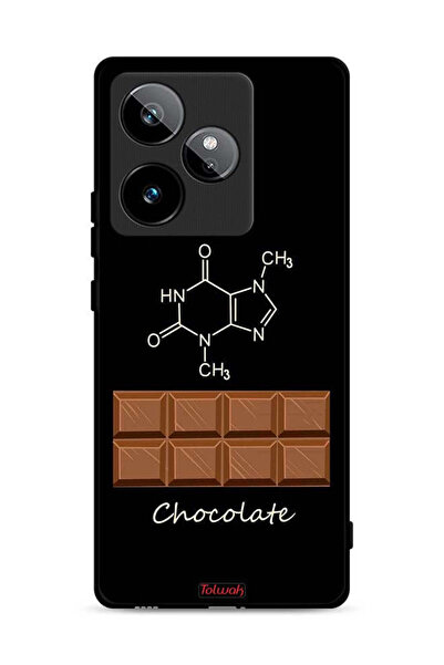 Tolwak غطاء حماية لهاتف Realme GT 7T 5G بلون الشوكولاتة