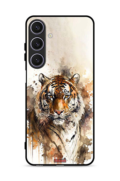 Tolwak غطاء حماية لهاتف Samsung Galaxy A17 بنقشة فن الفهد التجريدي