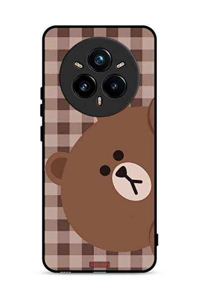 Tolwak غطاء حماية دب تيدي لهاتف Realme 14 Pro Plus 5G