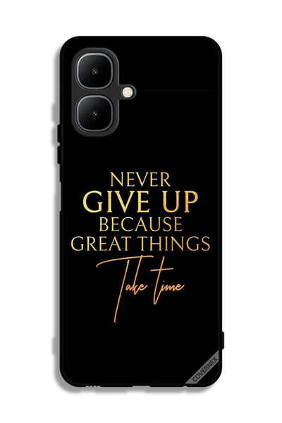 Covernex غطاء حماية لجهاز Infinix Smart 10 لا تستسلم أبدًا لأن الأشياء العظيم...