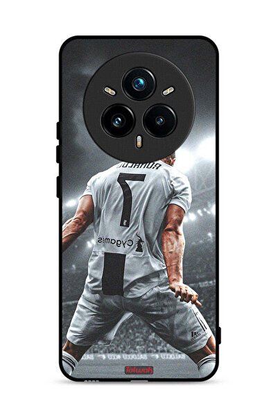 Tolwak غطاء حماية لهاتف Realme 14 Pro Plus 5G بطبعة احتفال كريستيانو رونالدو