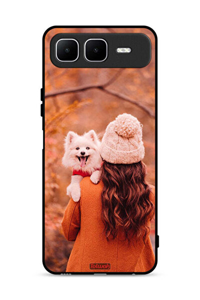 Tolwak غطاء حماية لهاتف إنفينيكس سمارت 10 بلس يحمل جروًا