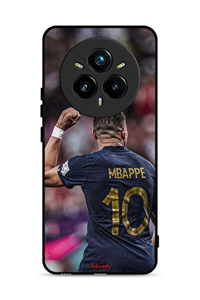 Tolwak غطاء حماية لهاتف Realme 14 Pro Plus 5G بتصميم Mbappe 10