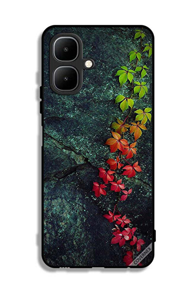 Covernex غطاء حماية لهاتف إنفينيكس سمارت 10 بأوراق جميلة