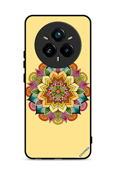 Covernex غطاء حماية لهاتف Realme 14 Pro 5G بنقشة ماندالا دائرية