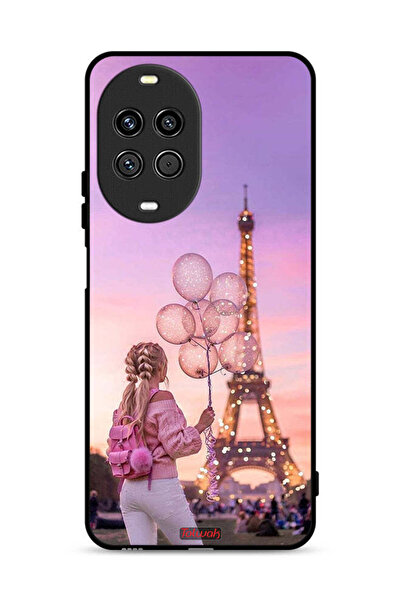 Tolwak غطاء حماية لهاتف هواوي نوفا 14 5G، فتاة تحمل بالونات