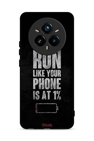 Tolwak غطاء حماية لهاتف Realme 14 Pro Plus 5G، اركض كما لو كان هاتفك يعمل بنس...