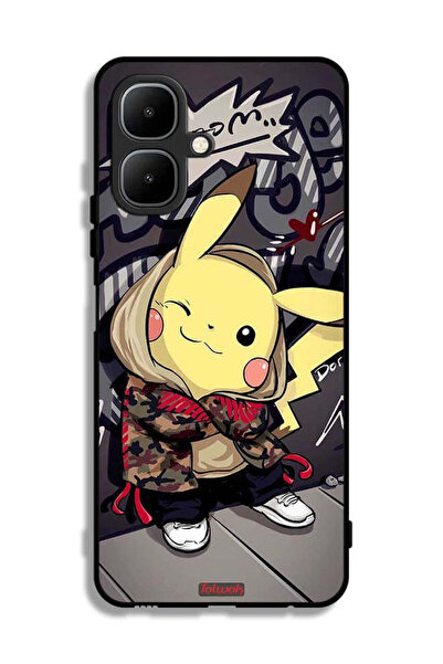 Tolwak غطاء حماية لهاتف تكنو بوب 10 - تصميم بيتشكو آرت