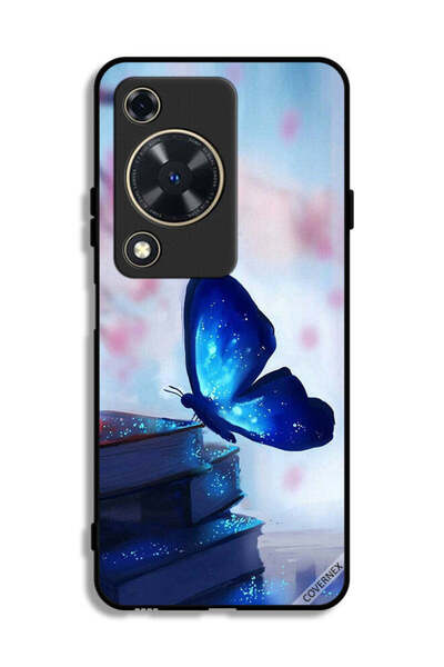 Covernex Huawei Nova Y72S Protective Case Cover Butterfly Sitting On Books